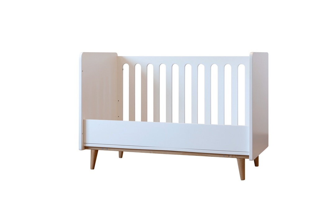 Pericles Chambre de bébé 2 pièces (lit + commode) Boho White
