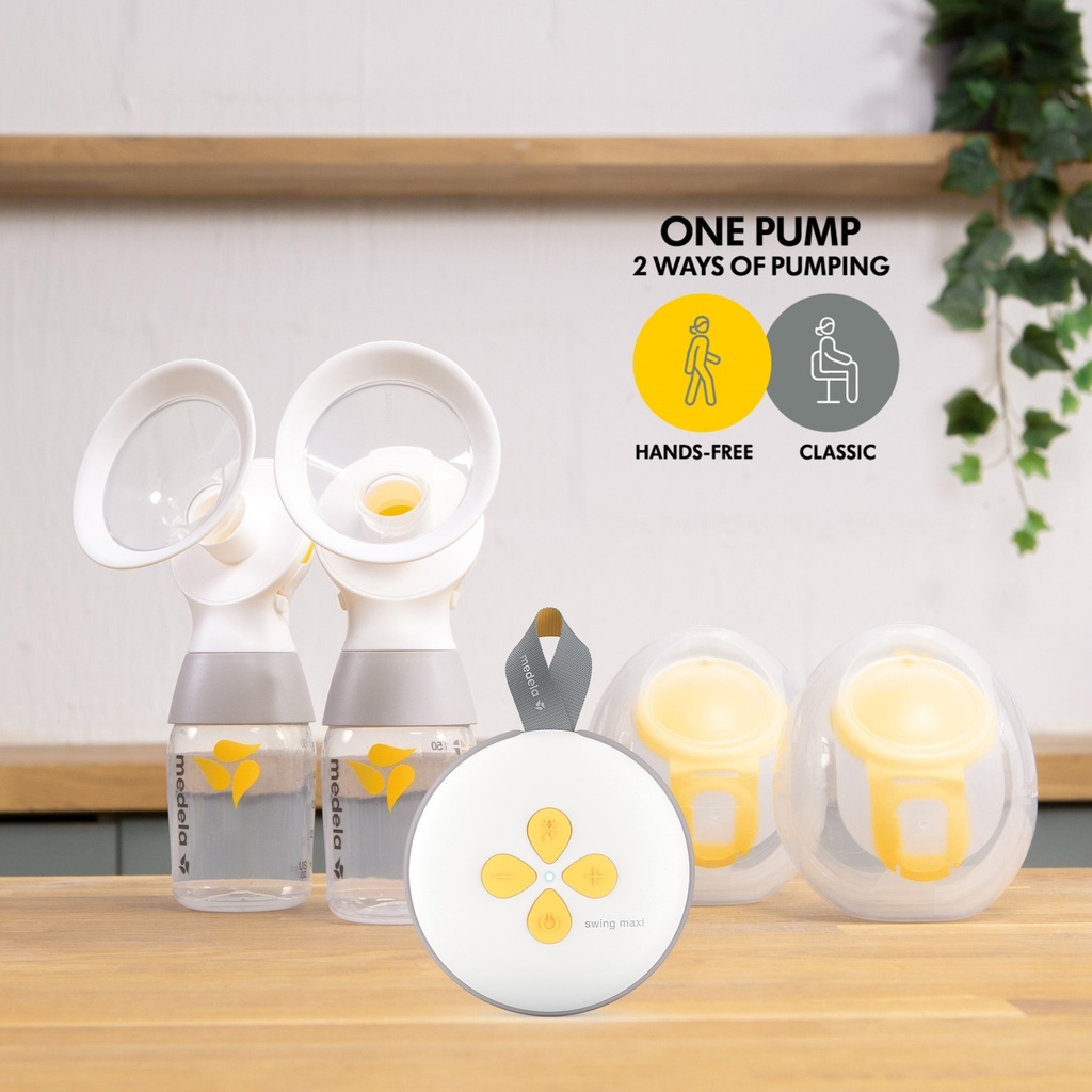 VKS: Dubbele elektrische borstpomp + Hands-free collection cups