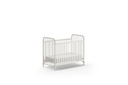Jaxx Lit de bébé 120 x 60 cm Bronxx White