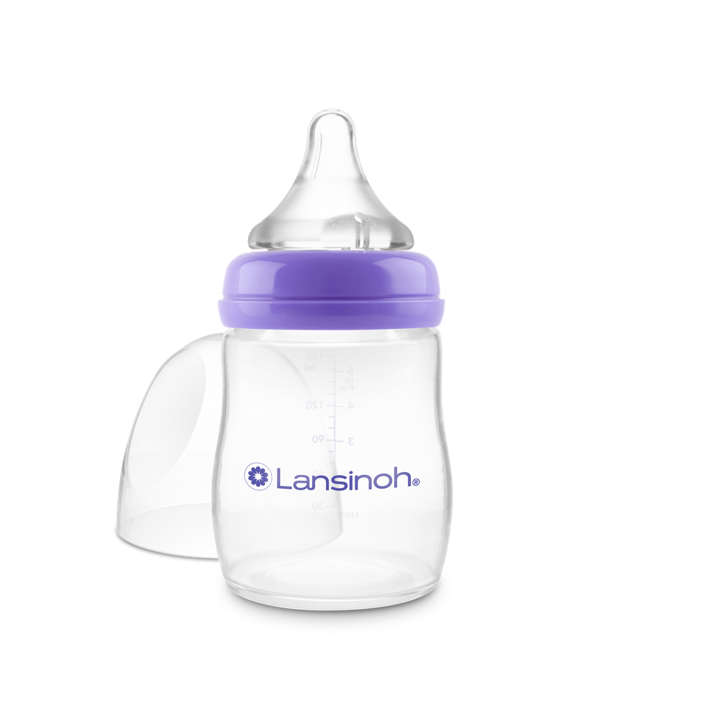 Lansinoh Biberon NaturalWave 160 ml transparent