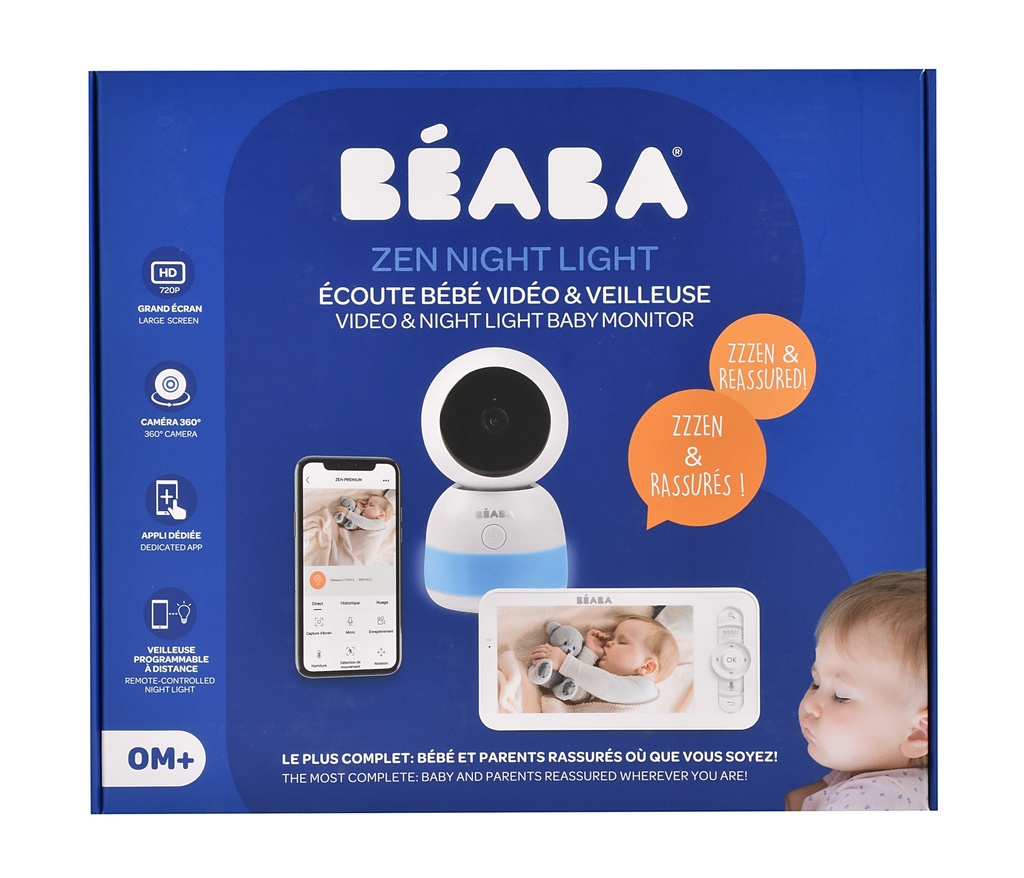 Beeldbabyfoon Zen Night Light wit