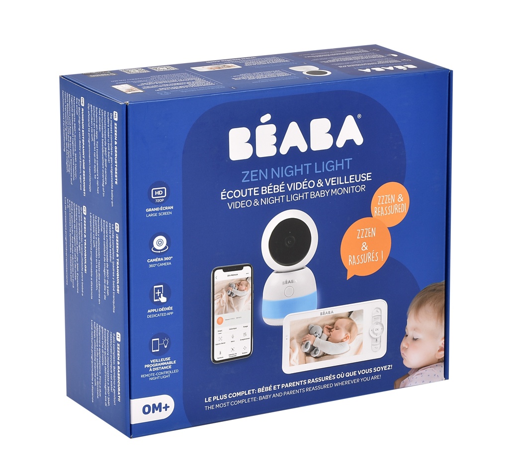 Beeldbabyfoon Zen Night Light wit