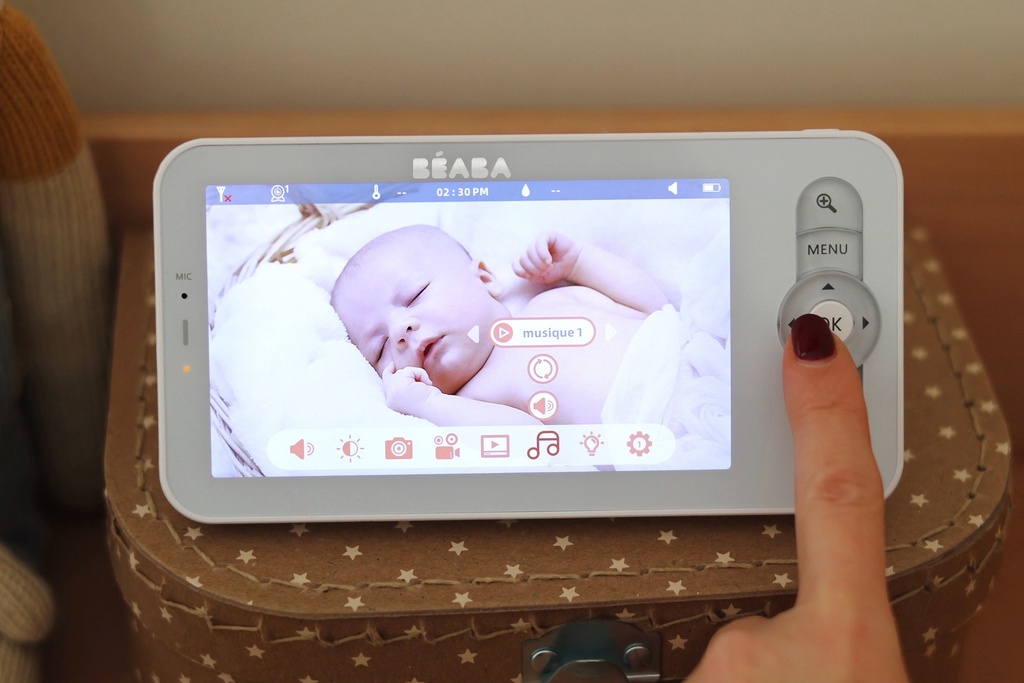 Beeldbabyfoon Zen Night Light wit