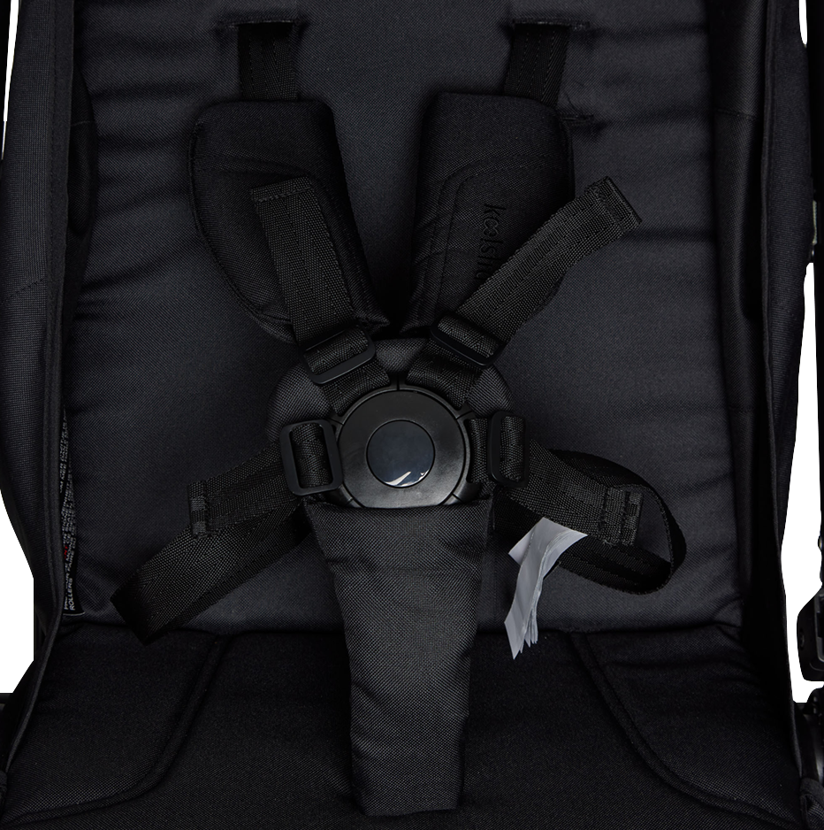 VKS Buggy Re-Act zwart + regenhoes