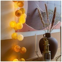 Cotton Ball Lights Guirlande lumineuse Dune