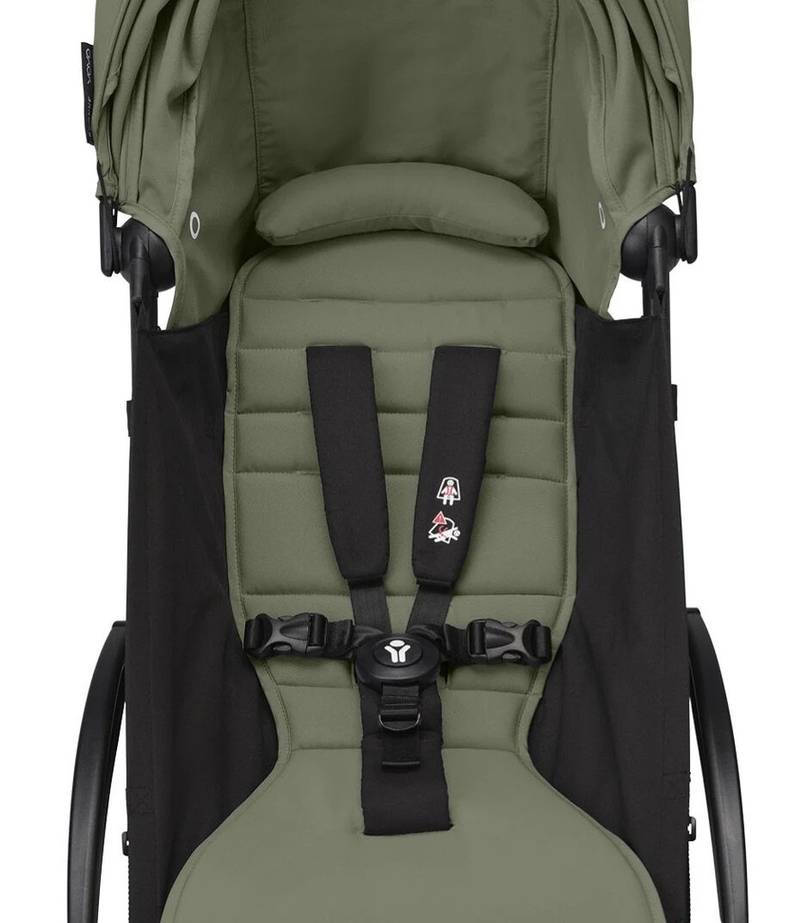 VKS frame voor Yoyo black + Zitje color pack olive 6+