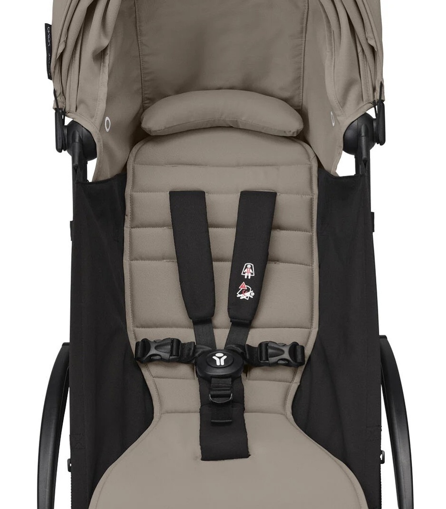 VKS frame voor Yoyo black + Zitje color pack taupe 6+