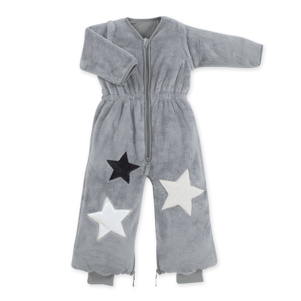 Bemini Sac de couchage d'hiver Stary fleece softy gris 85 cm