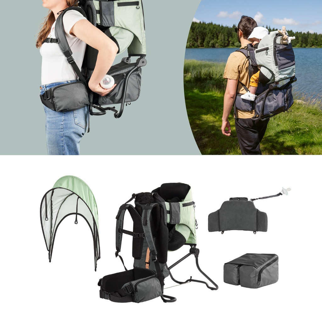 INFO+ Kinderdrager Moov & Hike