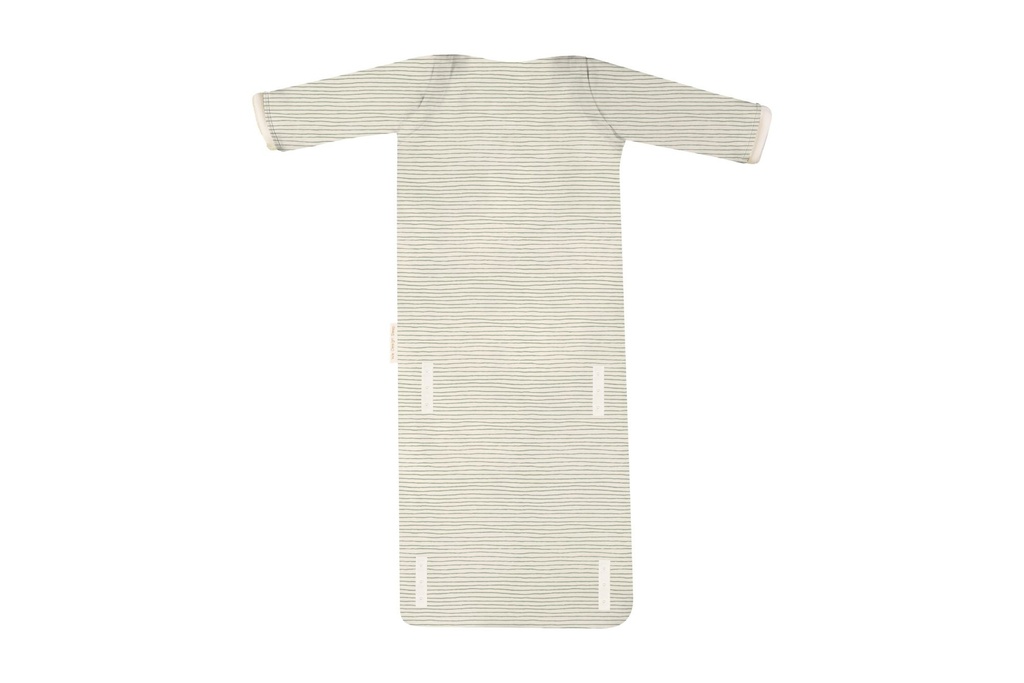 Baby/peuterslaapzak, 4 seizoenen, Green Stripes, 6m-2,5j, 70-100cm, TOG 0.25 - 2.5
