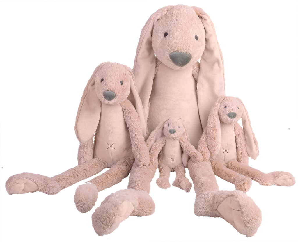 Happy Horse Peluche Lapin Richie Vieux Rose 38 cm