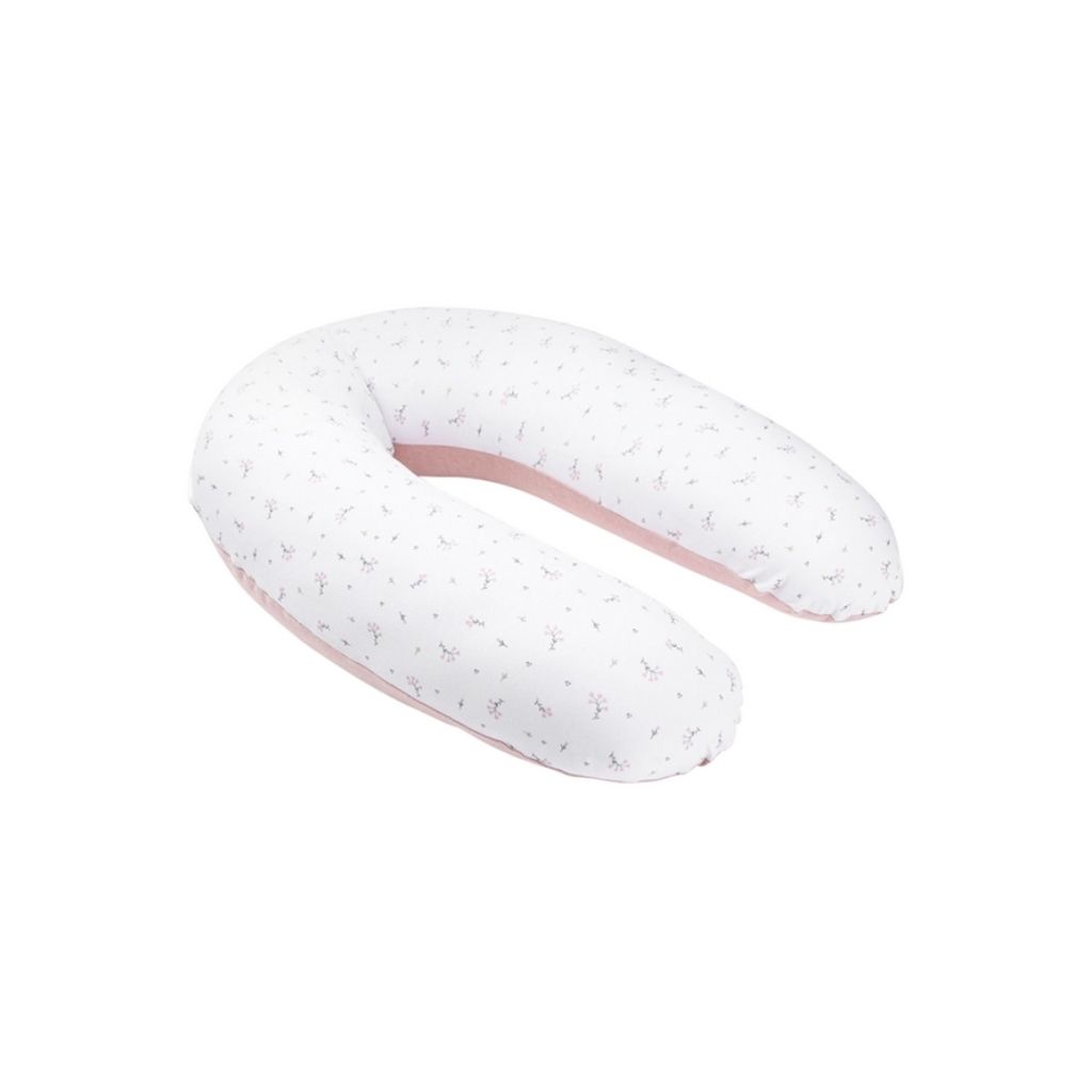 doomoo Coussin d'allaitement Buddy Flower Pink
