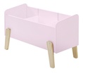 Jaxx coffre à jouets Kiddy rose