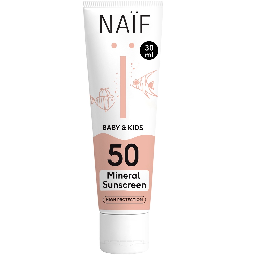 Naïf Crème solaire SPF50 Baby & Kids 30 ml