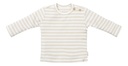 Little Dutch T-shirt met lange mouwen Baby Bunny Stripe Sand