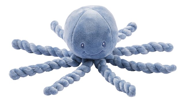Nattou Knuffel Lapidou Octopus 23 cm Infinity Blue