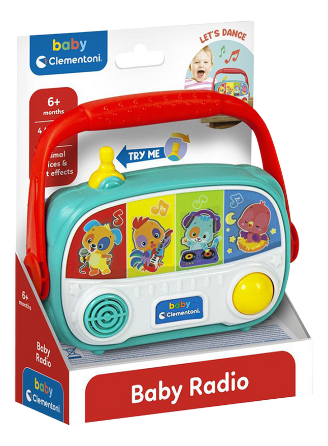 Clementoni Activiteitenspeeltje Baby Radio