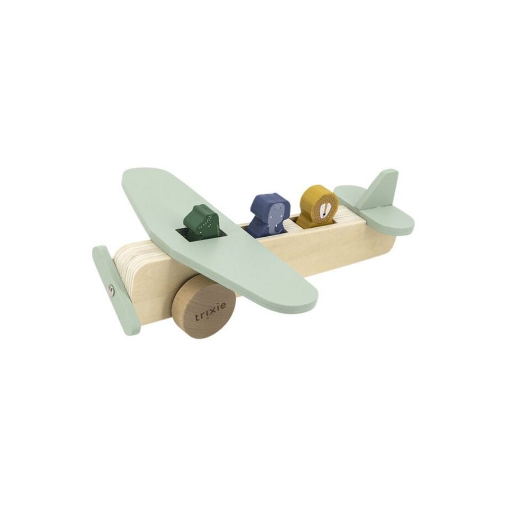 Trixie Avion en bois Animaux