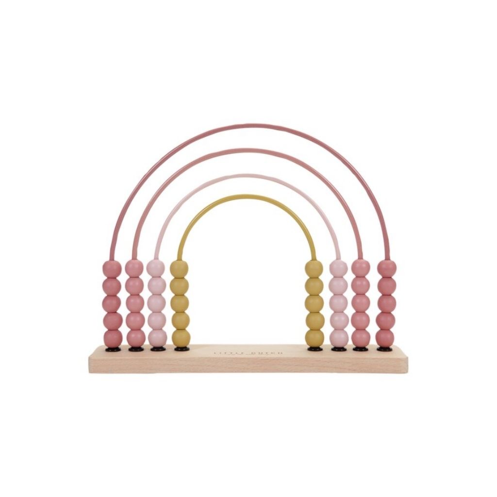 Little Dutch Telraam Regenboog Pink