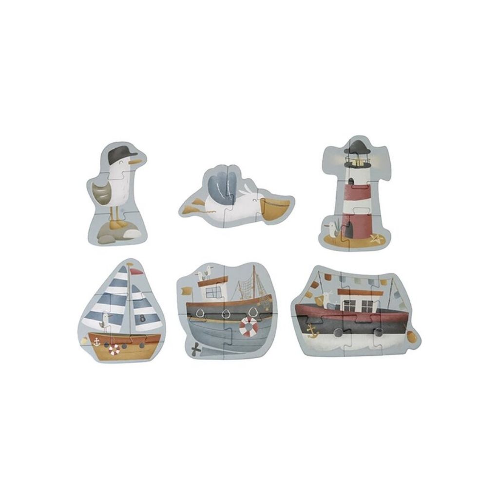 Little Dutch Puzzel 6-in-1 Sailors Bay