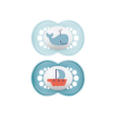 MAM Fopspeen + 16 maanden Original Sealife blauw - 2 stuks