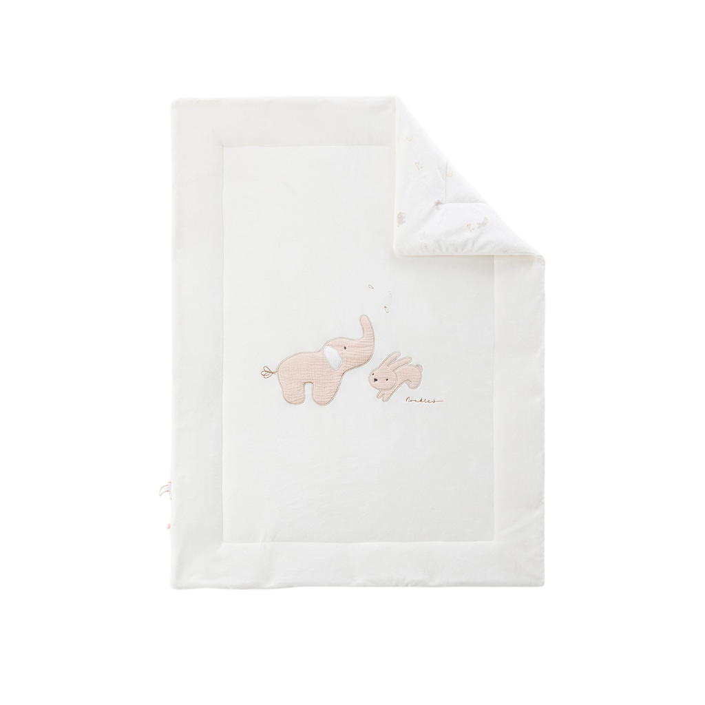 Noukie's Couverture pour berceau ou parc Lg 75 x L 100 cm