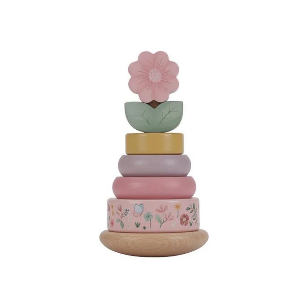 Little Dutch Houten stapeltoren Fairy Garden Bloem 