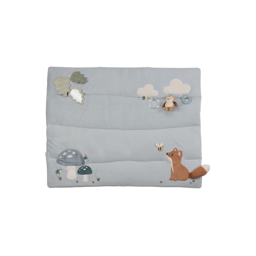 Little Dutch Tapis pour parc Forest Friends bleu 