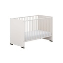 Yuny Lit de bébé Suzie Off-White L 120 x Lg 60 cm