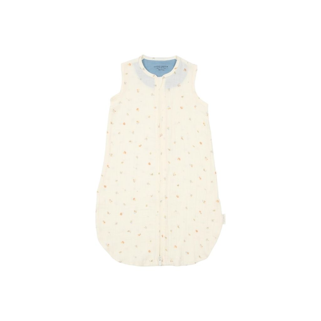 Little Dutch Sac de couchage d'été Forest Treasures 90 cm blanc