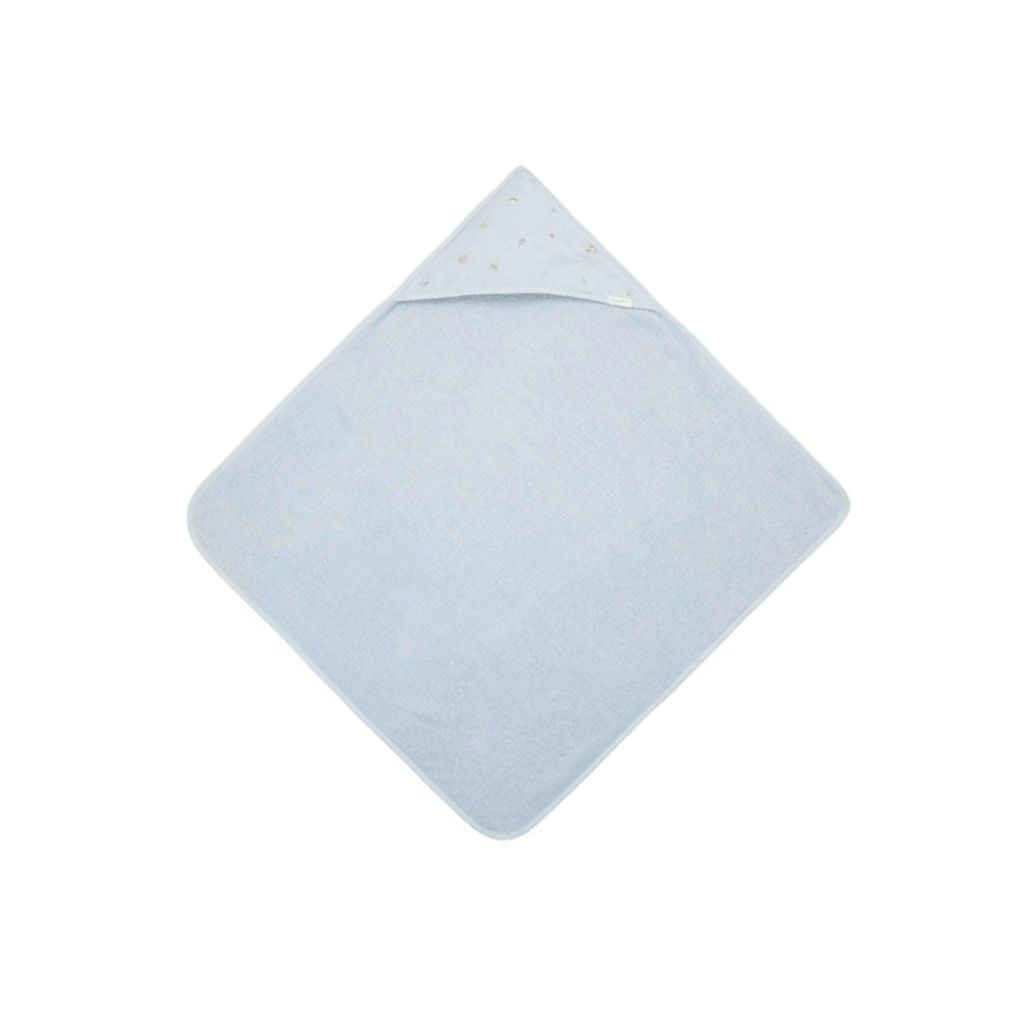 Little Dutch Badcape Forest Friends blauw B 75 x L 75 cm