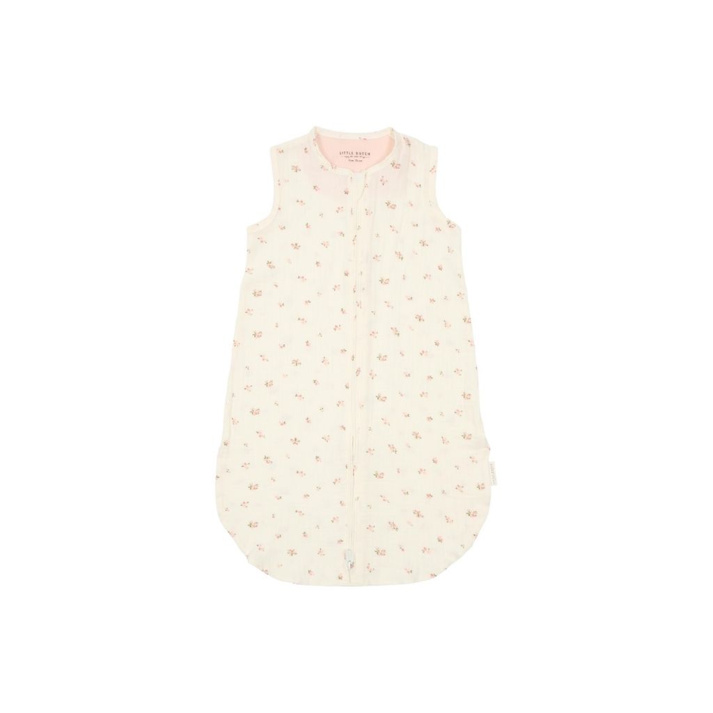 Little Dutch Sac de couchage d'été Fairy Blossom 90 cm blanc