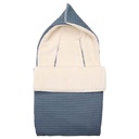 Koeka Chancelière pour siège-auto portable Oslo Teddy bleu