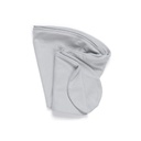 doomoo Housse pour coussin de positionnement et d'allaitement Twisty U  Pearl Grey