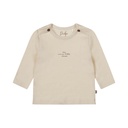 Dirkje T-shirt à longues manches NOOS unisex Enjoy every little moment Off White