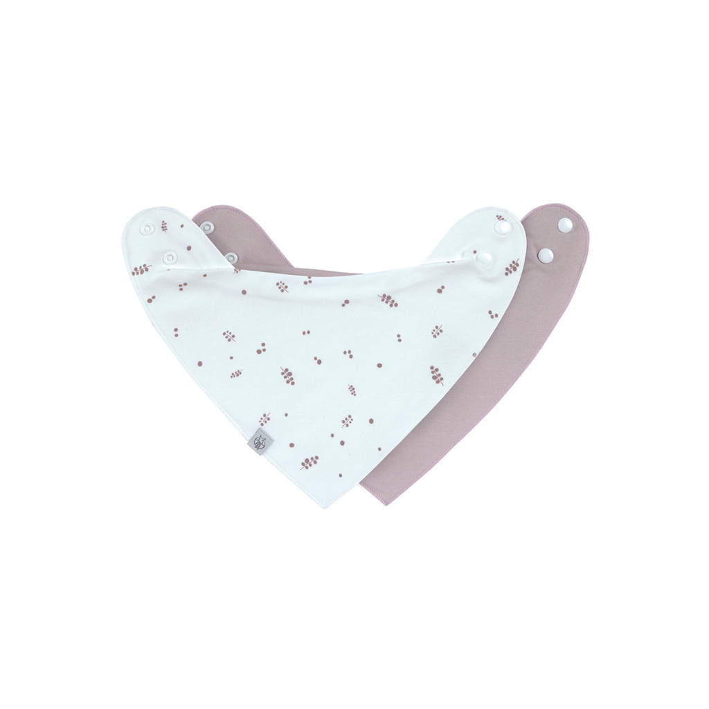Lässig Bavoir bandana Berries Multi - 2 pièces