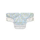 Lässig Bavoir à manches Happy Fruits Lemon bleu - 2 pièces