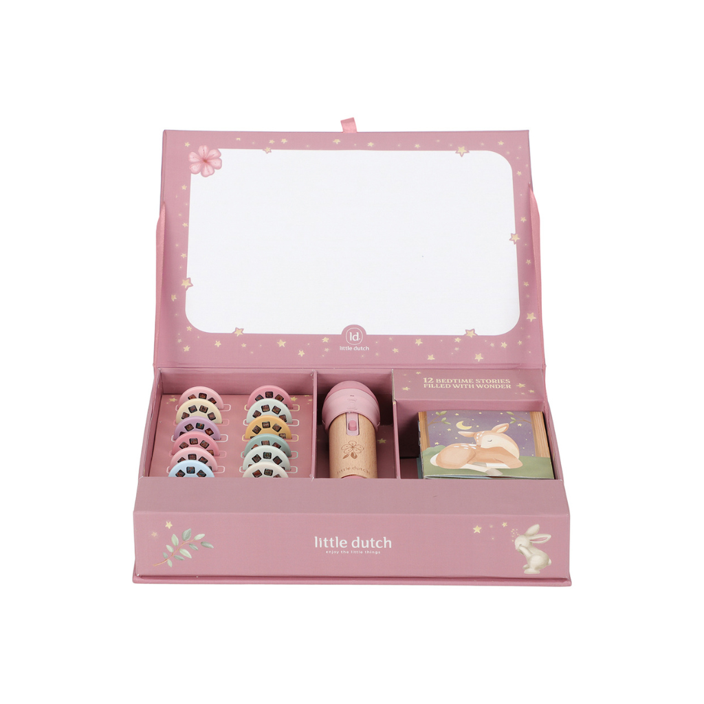 Little Dutch Projecteur d'histoires Fairy Garden rose