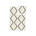 Eeveve Tapis-puzzle Beni Ecru