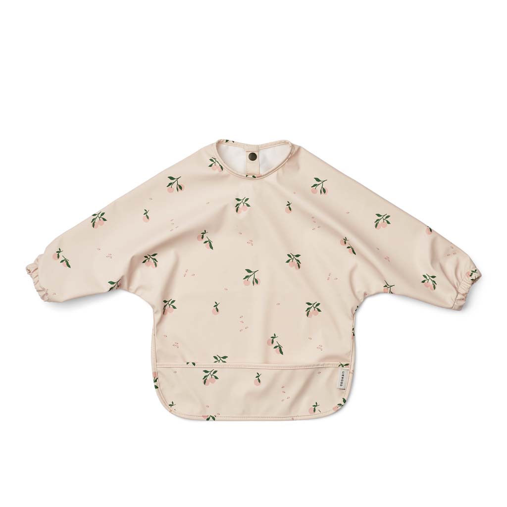 Liewood Bavoir à manches Merle Peach Multicolor