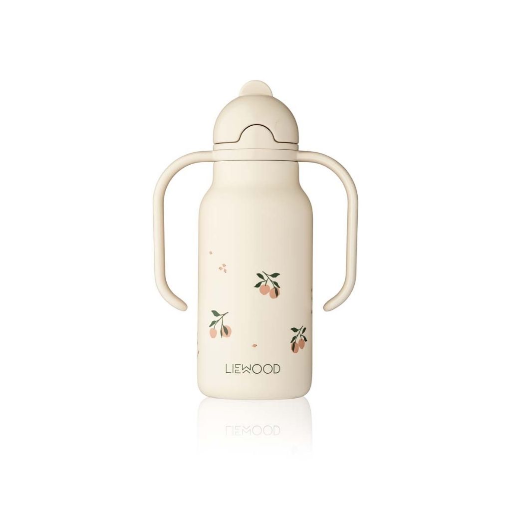 Liewood Drinkfles met rietje Kimmie Peach 250 ml