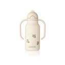 Liewood Drinkfles met rietje Kimmie Peach 250 ml