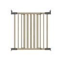 BabyDan Deur- en traphekje Elin Deluxe Nature-Silver