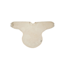Timboo Slabbetje met mouwen Frosted Almond