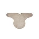 Timboo Slabbetje met mouwen Feather Grey