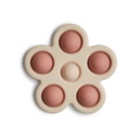 Mushie Jouet d'activité Fleur Press Toy