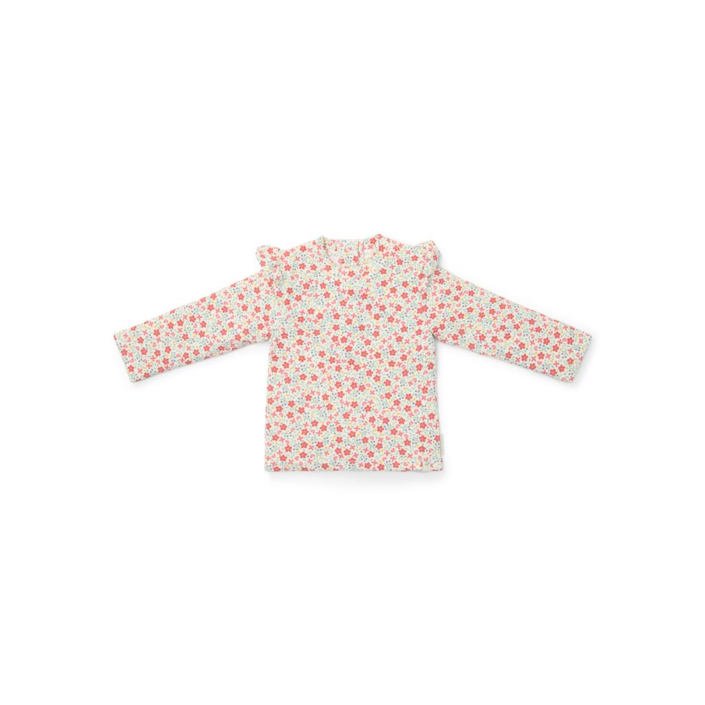Little Dutch T-shirt de bain à manches longues Sunny Flowers