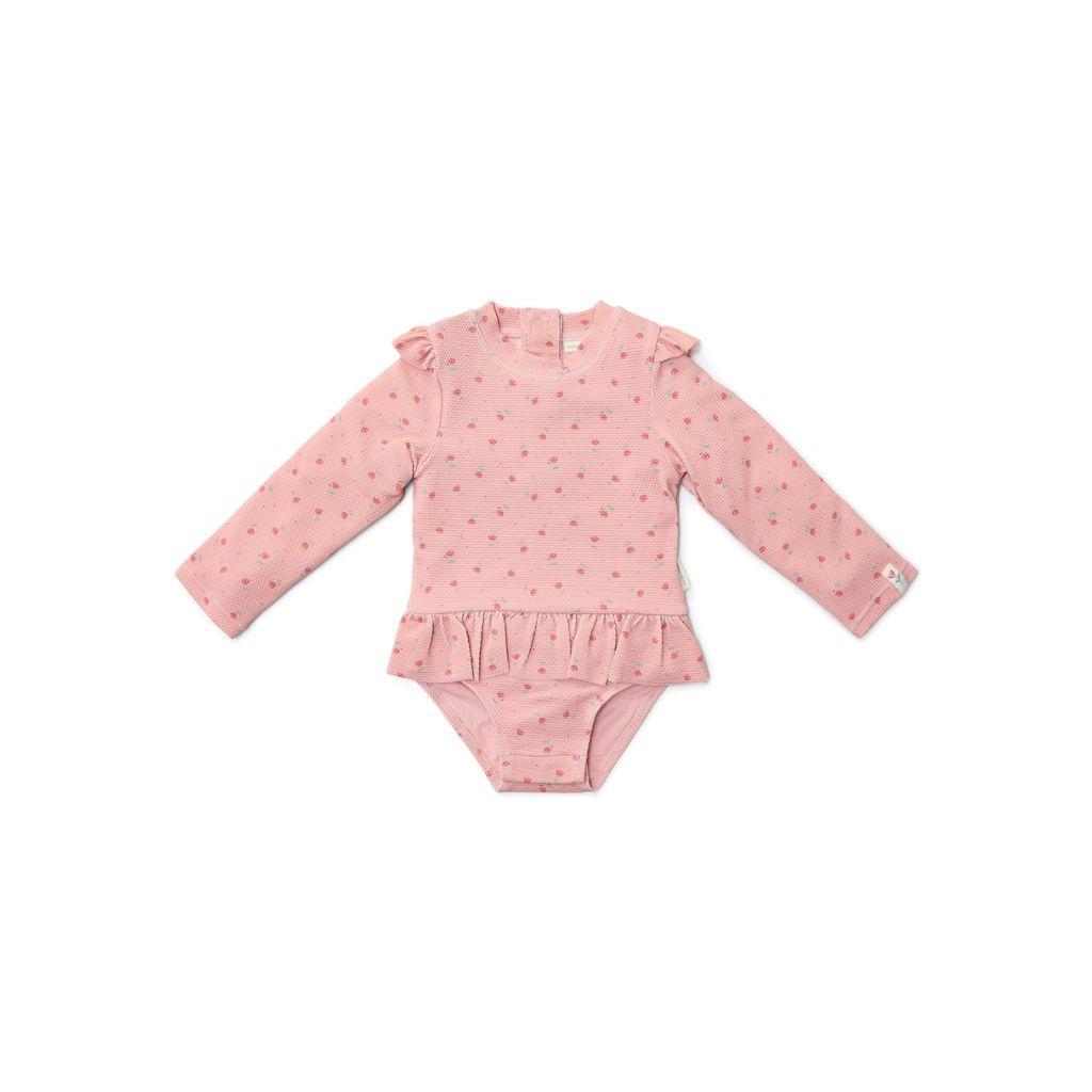 Little Dutch Maillot de bain manches longues Sunny Flowers 