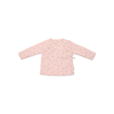 Little Dutch T-shirt à longues manches cache-cœur Fairy Garden rose