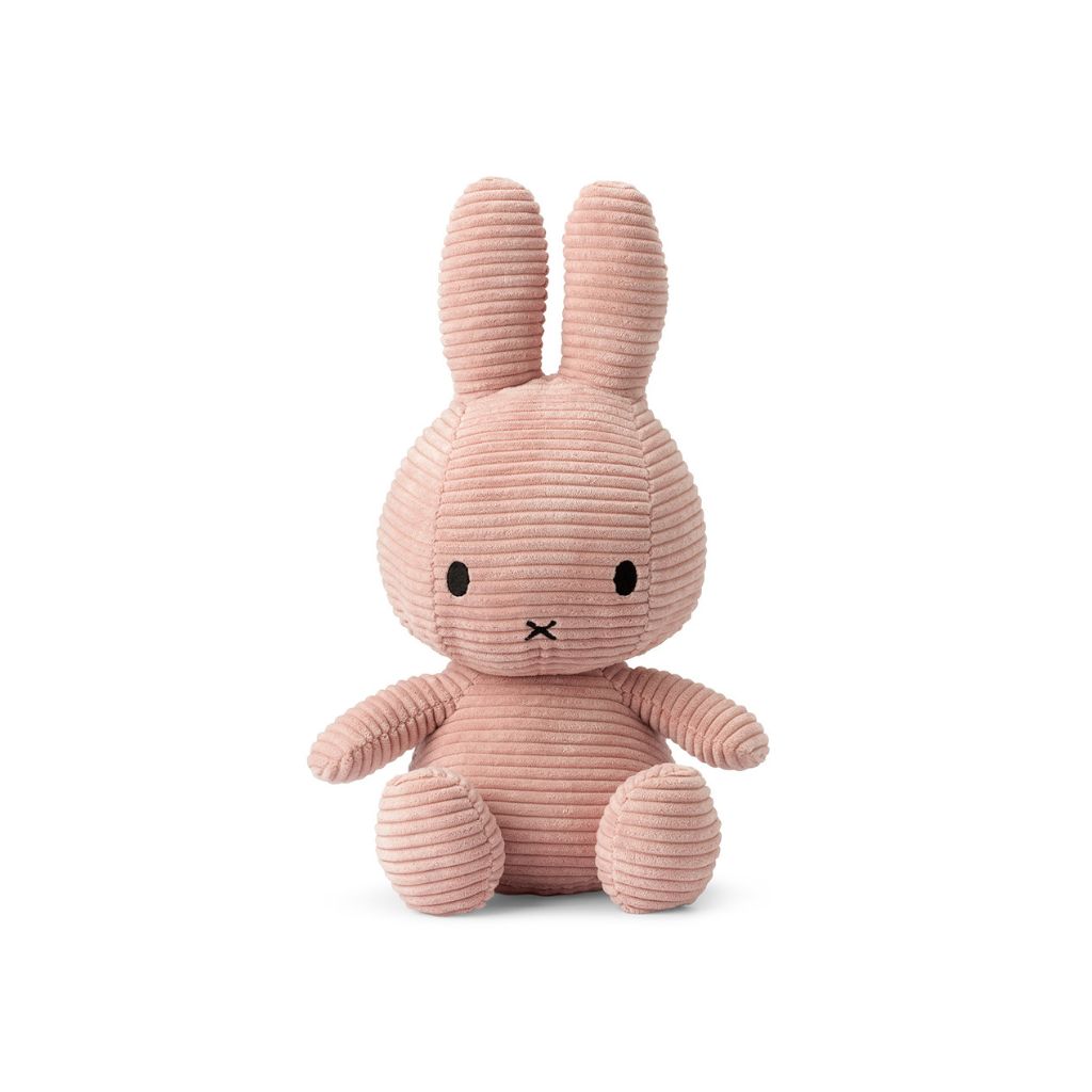 Bon Ton Toys Peluche en velours côtelé Miffy Pink 33 cm